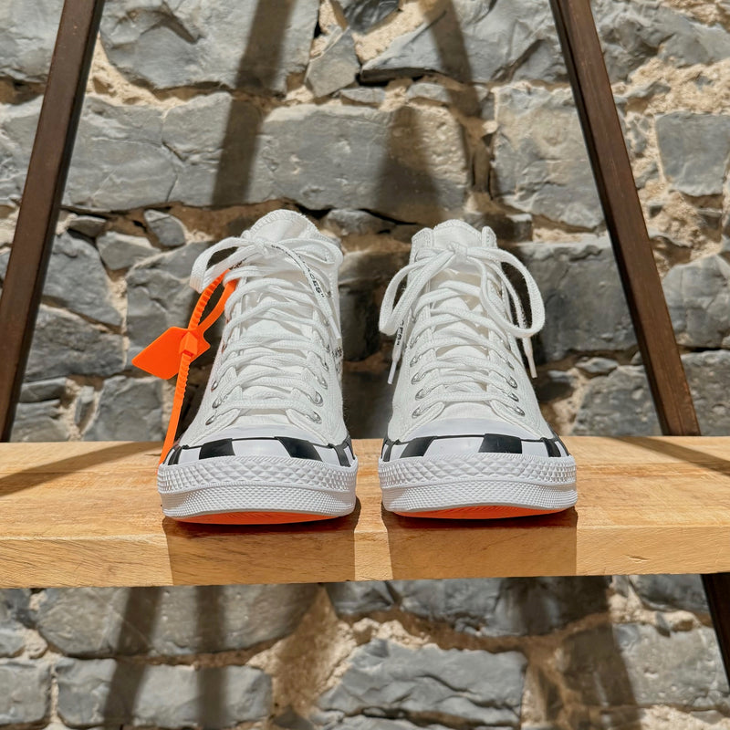Converse X Off-White Chuck 70 Ivory High-top Sneakers