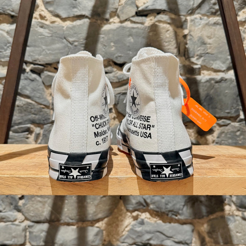 Converse X Off-White Chuck 70 Ivory High-top Sneakers
