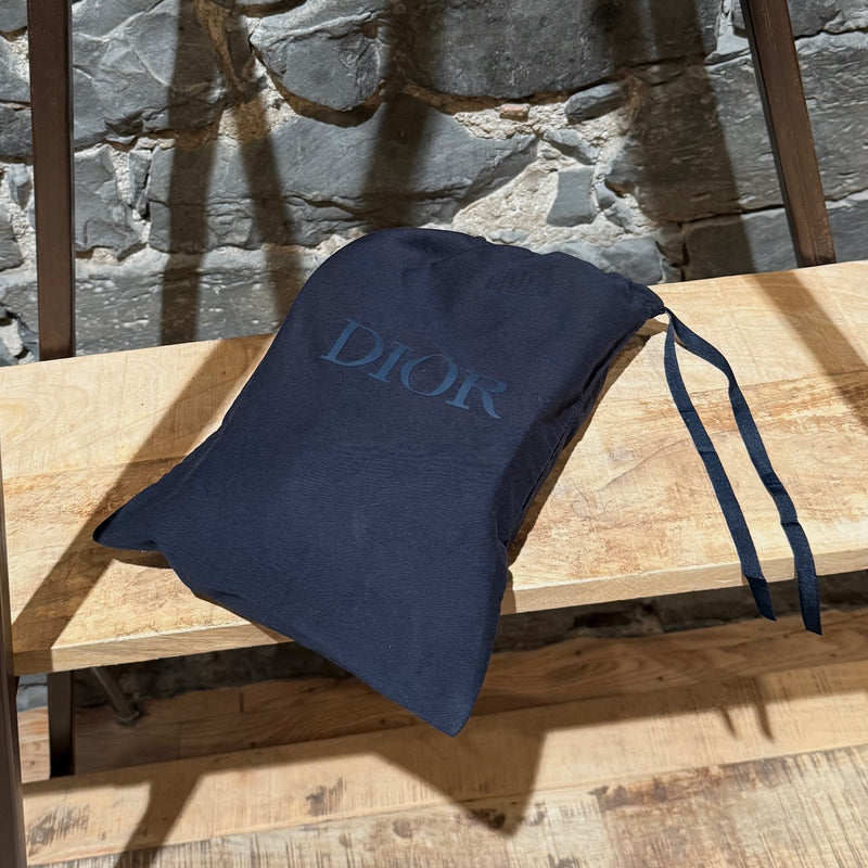 Branded dustbag of Dior B27 Blue Galaxy Oblique Low-top Sneakers