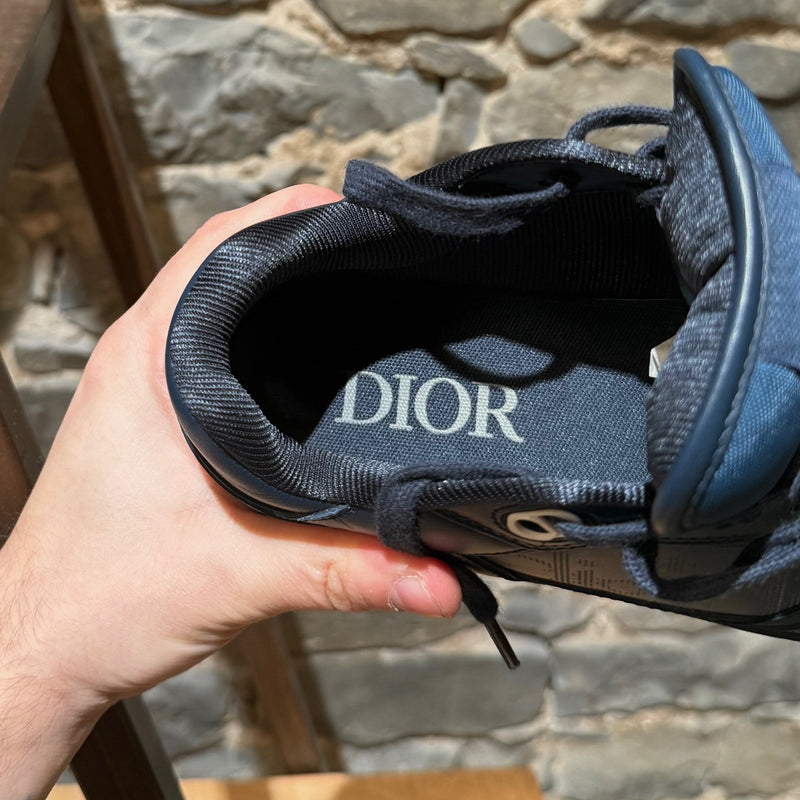 Branded insole of Dior B27 Blue Galaxy Oblique Low-top Sneakers