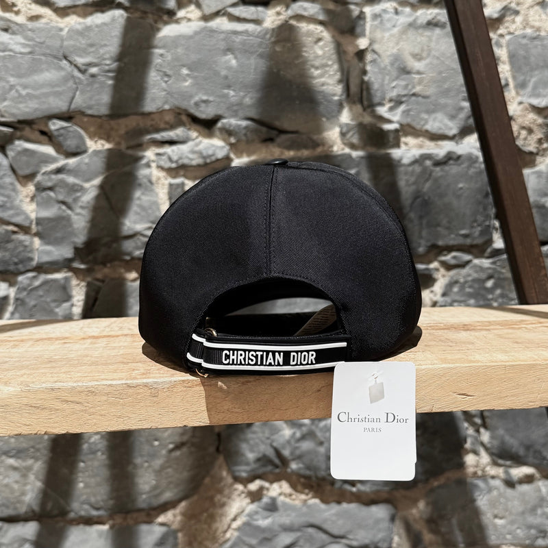 Dior Black D-Player Star Logo Baseball Cap – Boutique LUC.S