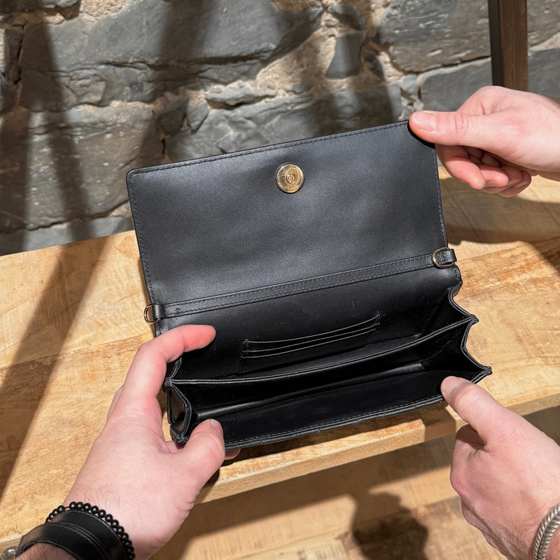 Dior My Dior Black Lambskin Cannage Mini Bag