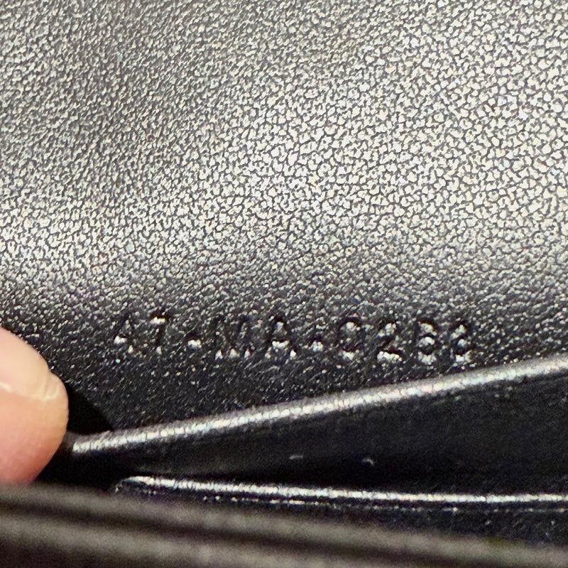 Dior My Dior Black Lambskin Cannage Mini Bag