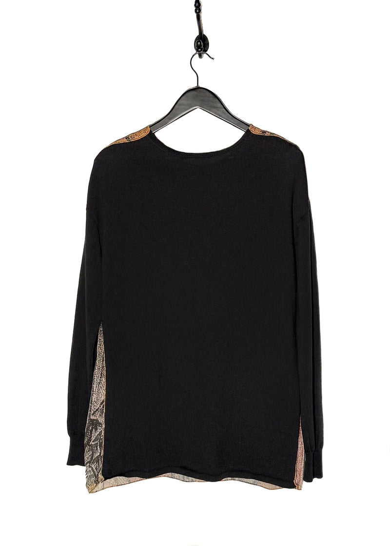 Dolce & Gabbana 2013 Byzantine Print Silk Wool Top