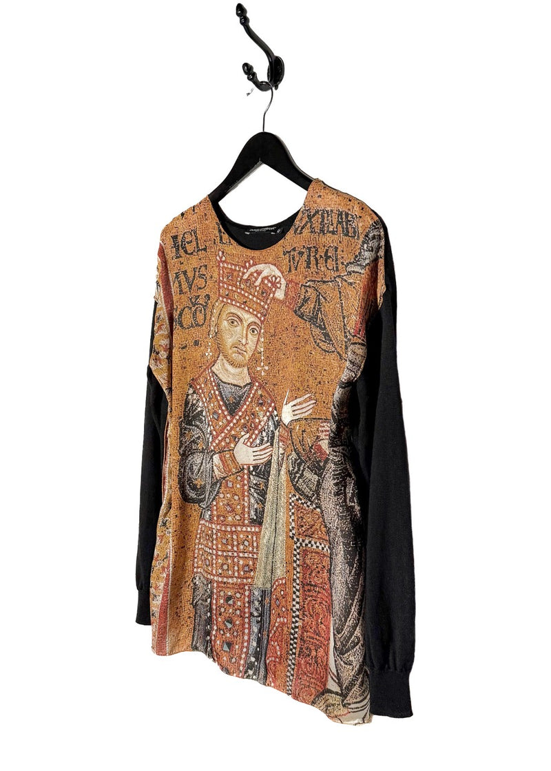 Dolce & Gabbana 2013 Byzantine Print Silk Wool Top
