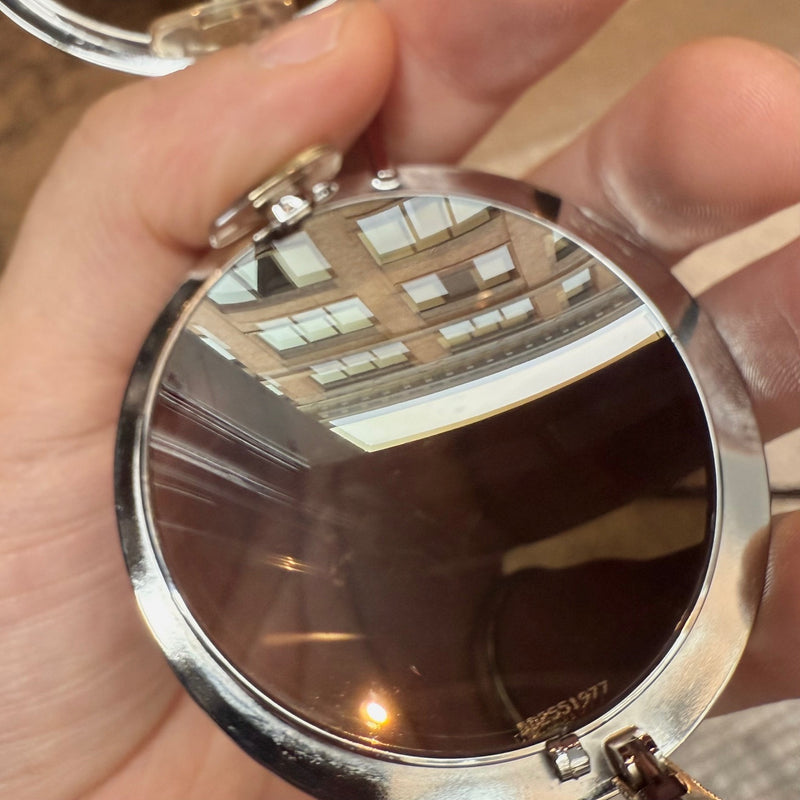 Lenses of Dolce & Gabbana DG2179 Gold Round Metal Sunglasses