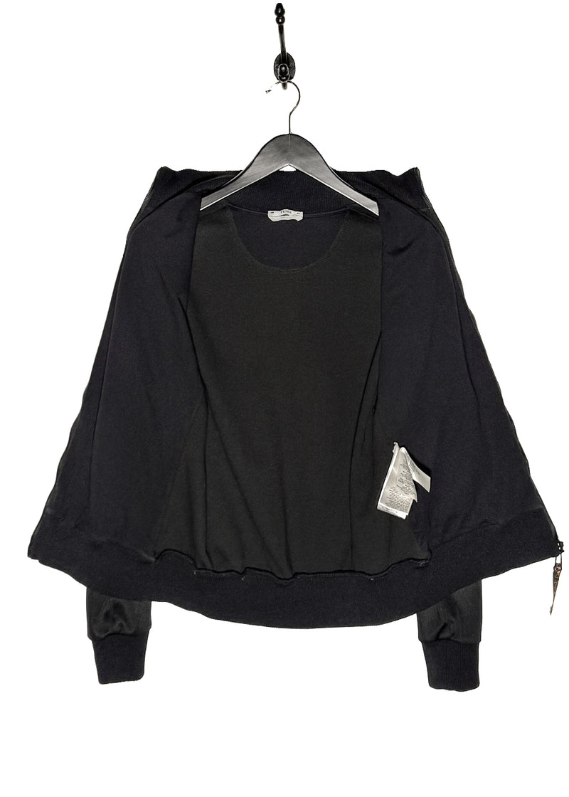 Fendi Black Forever Fendi Zucca Sleeves Track Jacket – Boutique LUC.S