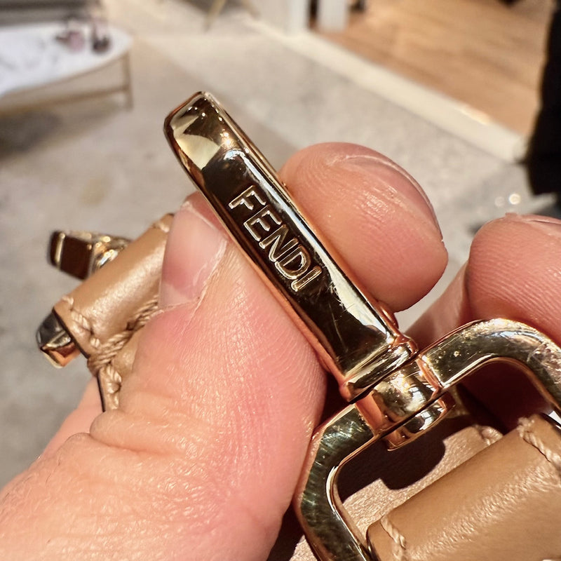 Fendi Sunshine Medium FF Jacquard Handle Bag