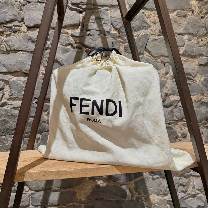 Fendi Sunshine Medium FF Jacquard Handle Bag