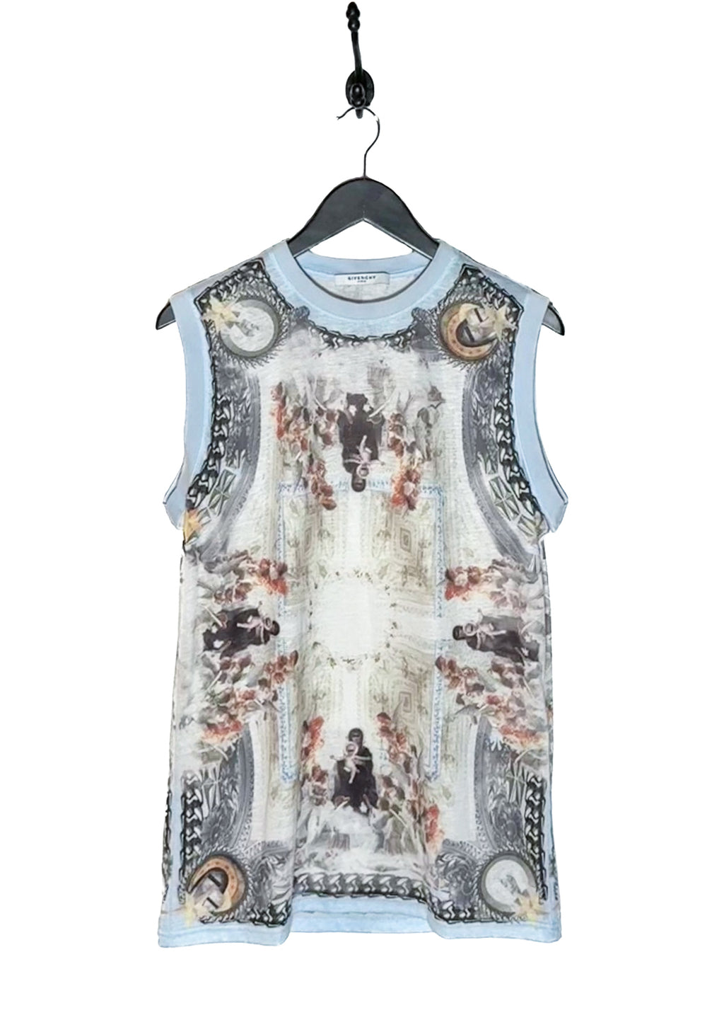 Main photo of Givenchy Baby Blue Madonna Print Tank Top