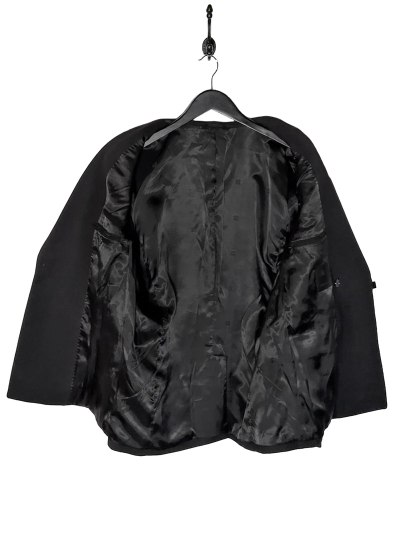 Interior of Givenchy Black U-Lock Oversized Blazer