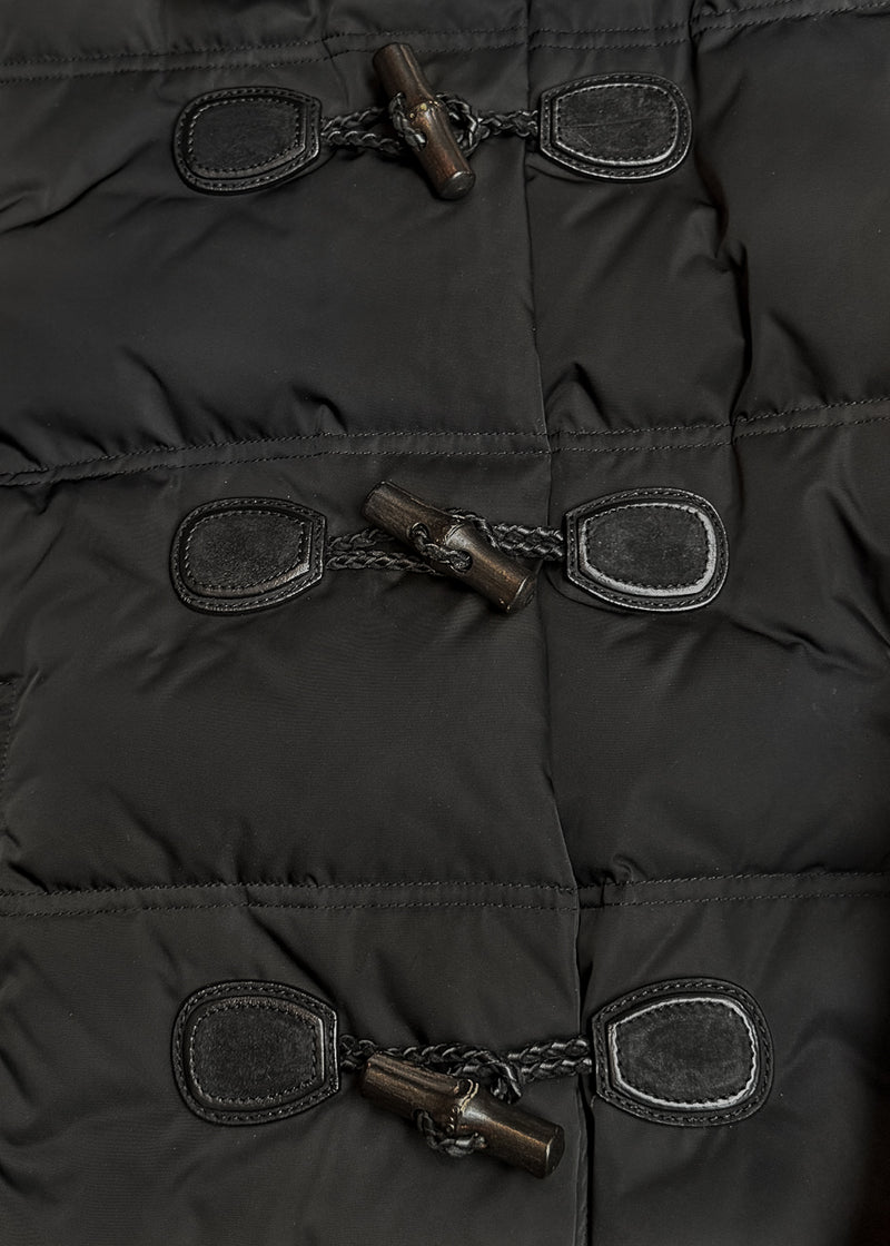Gucci 2014 Black Toggle Accent Down Puffer Jacket
