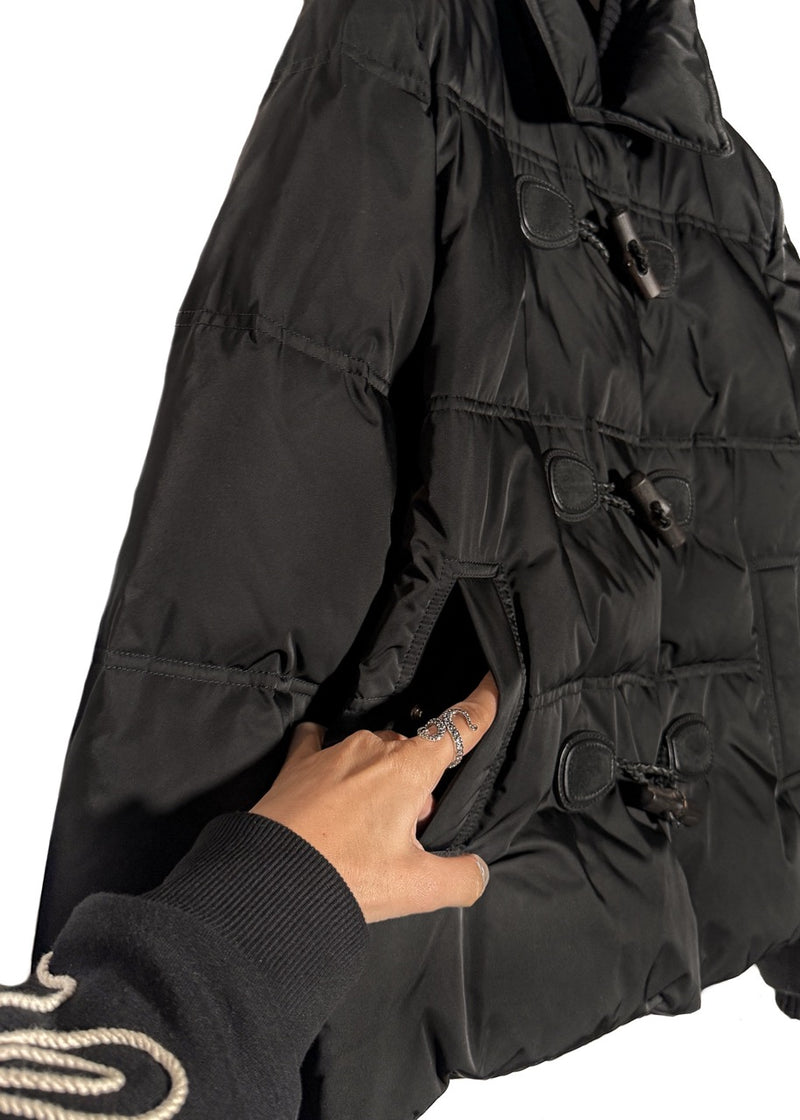 Gucci 2014 Black Toggle Accent Down Puffer Jacket