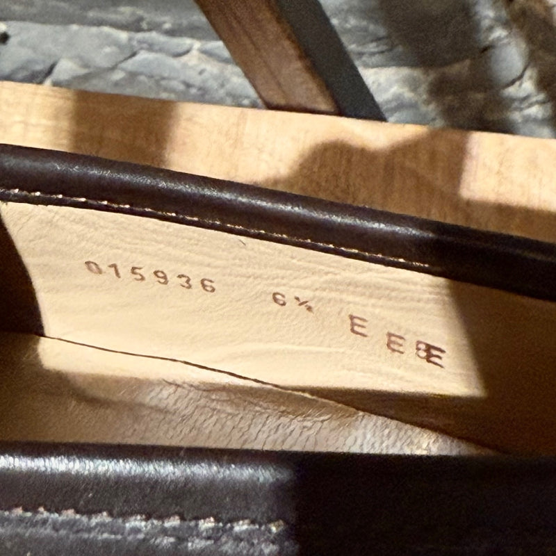 Gucci Brown Leather Horsebit 1953 Loafers