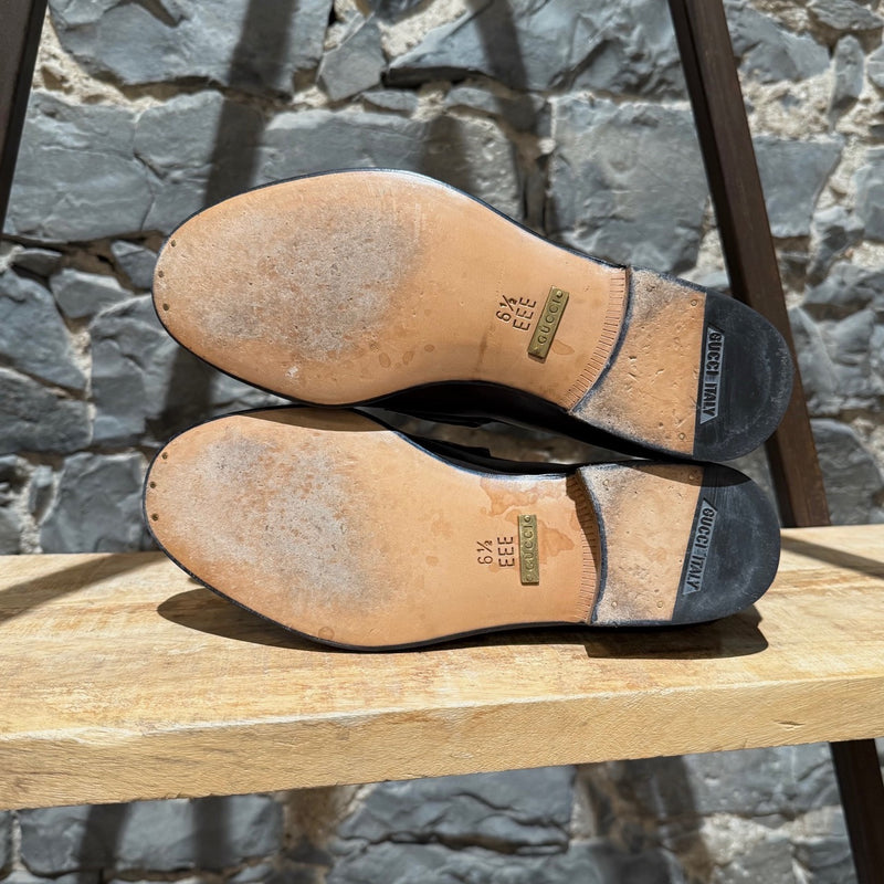 Gucci Brown Leather Horsebit 1953 Loafers