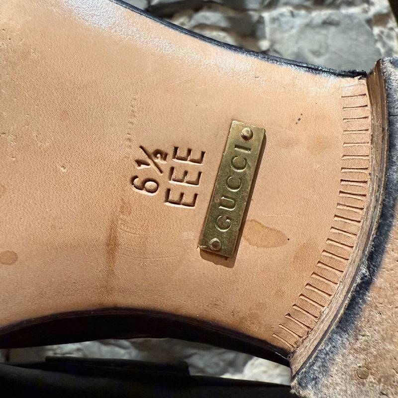 Gucci Brown Leather Horsebit 1953 Loafers