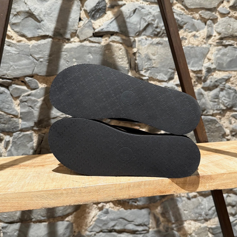 Gucci GG Chevron Platform Thong Sandals