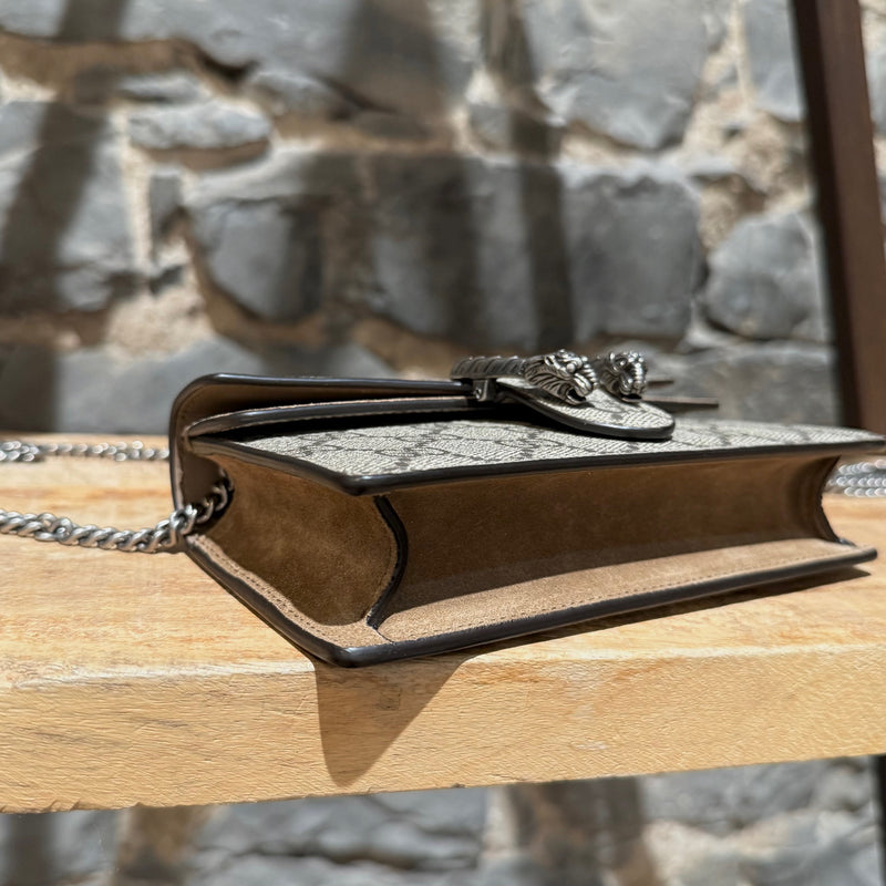 Gucci Supreme GG Supermini Chain Crossbody Bag