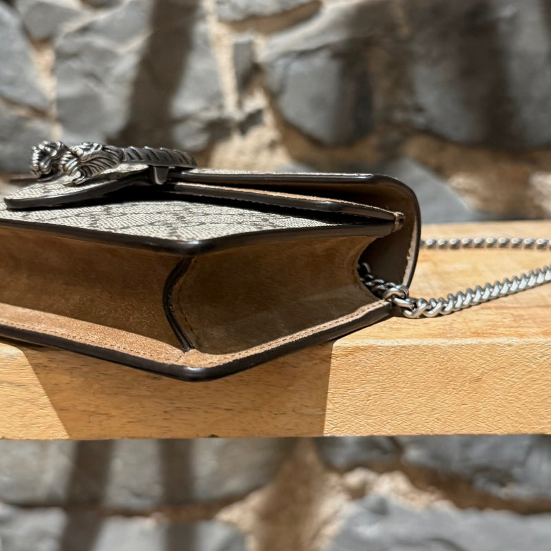 Gucci Supreme GG Supermini Chain Crossbody Bag