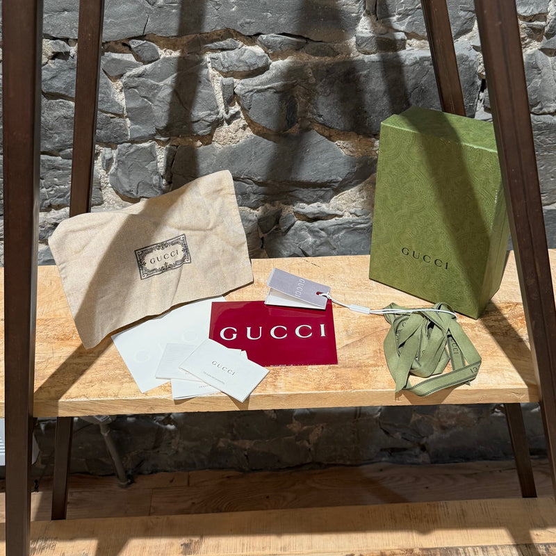 Gucci Supreme GG Supermini Chain Crossbody Bag