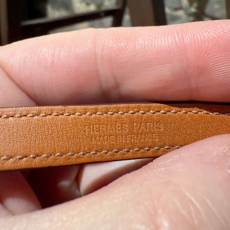 Hermès Purple Double Tour Rivale GHW Wrap Bracelet