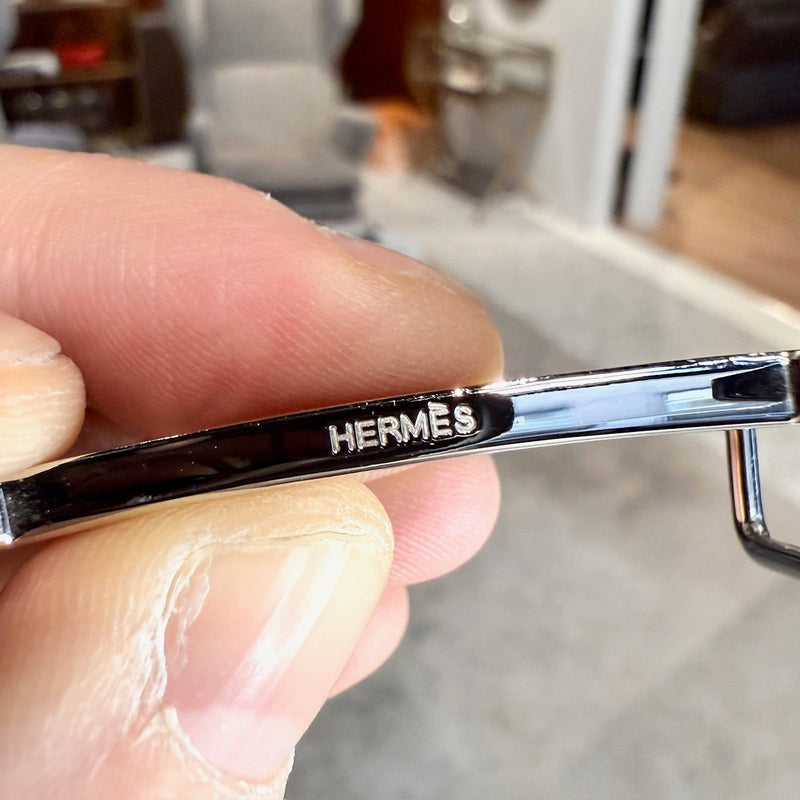 Hermès Red Enamel Quizz H Buckle Red Reversible Belt