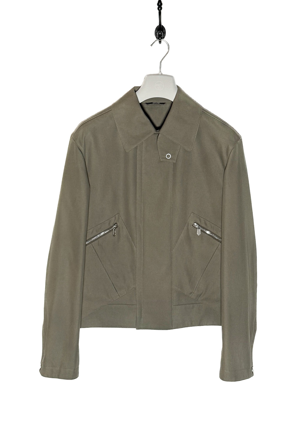 Main photo of Hermès Straight Cut Zipped Cotton Jacket