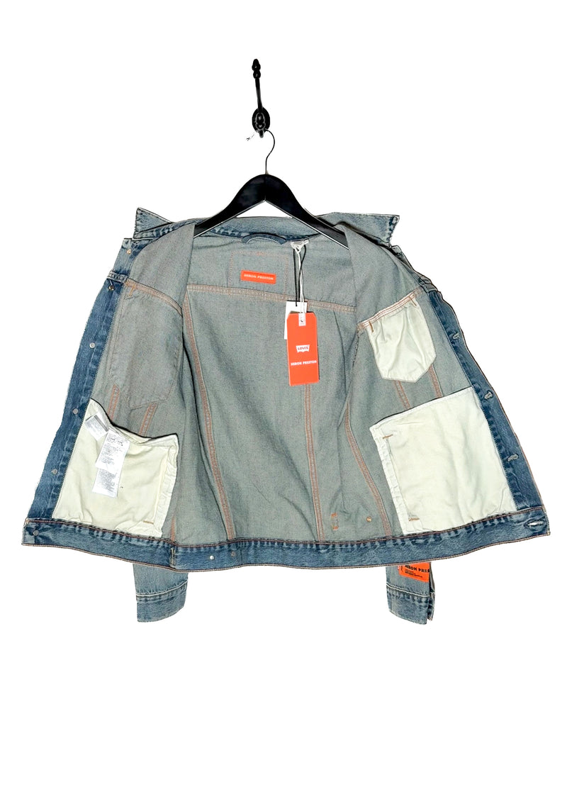 Veste ﻿﻿Heron Preston Levi's﻿ ﻿﻿Concrete Jungle bleu ﻿en denim