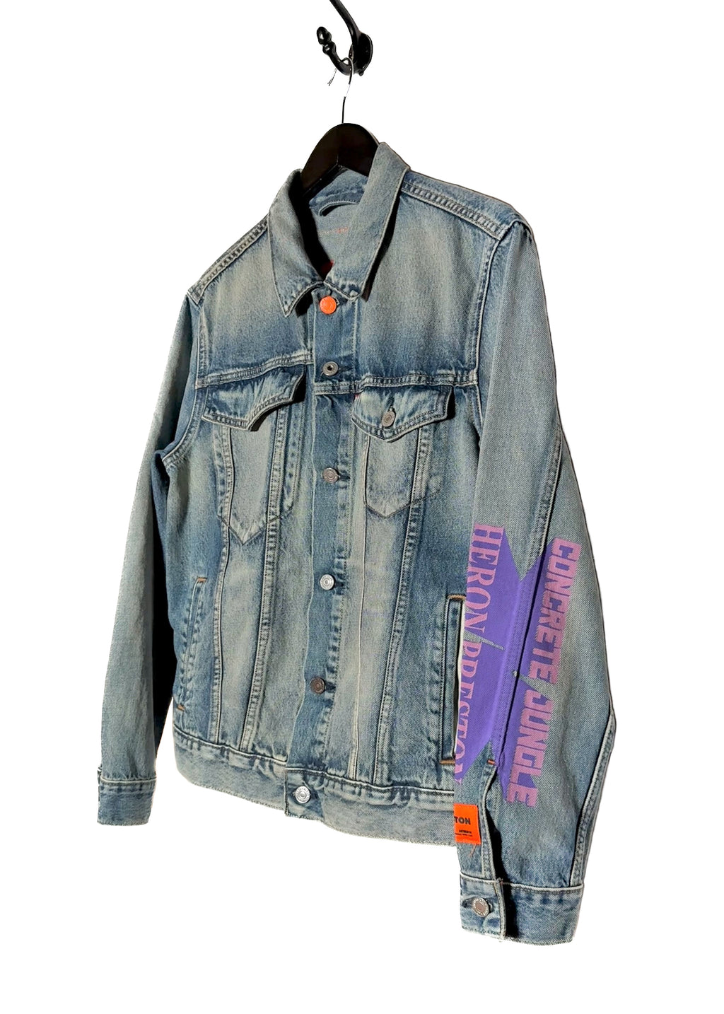 Heron Preston Levi's Concrete Jungle Blue Denim Jacket