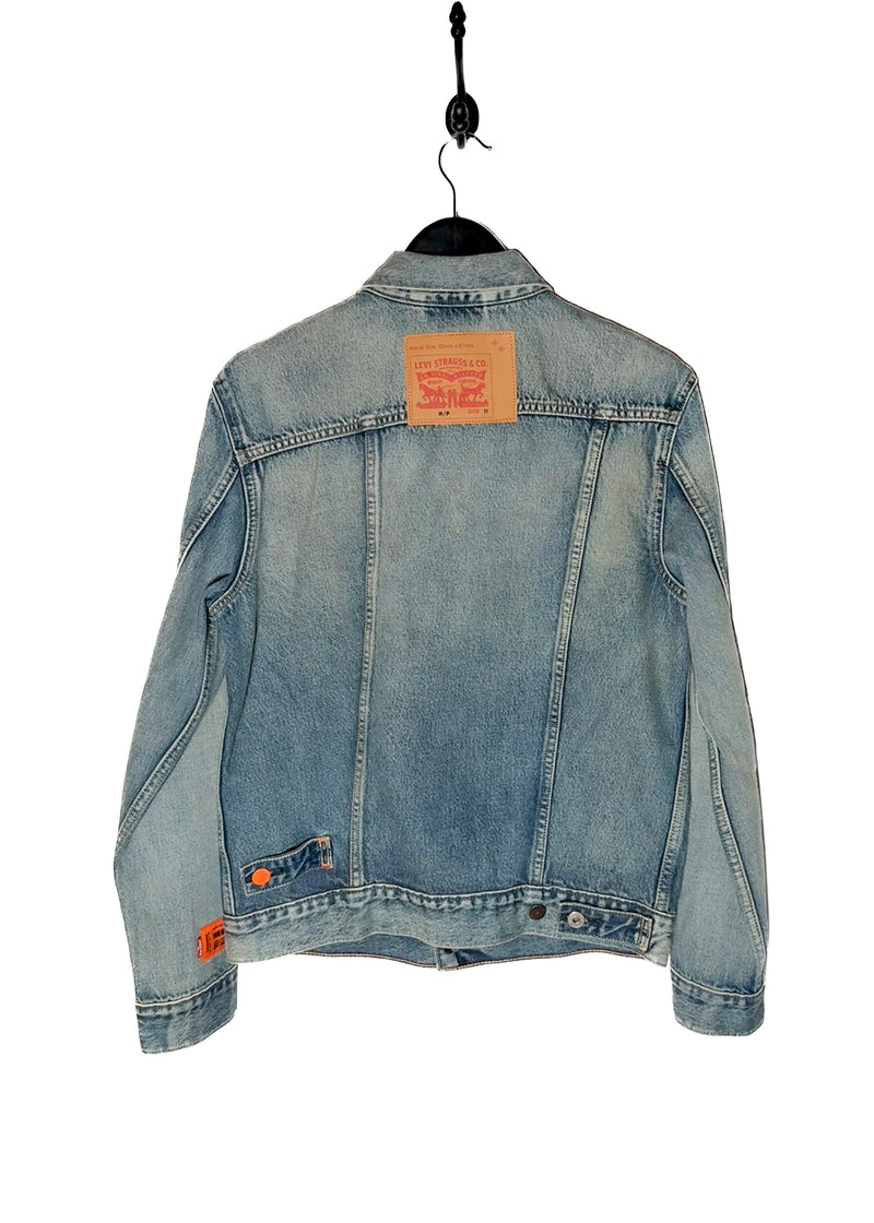 Veste ﻿﻿Heron Preston Levi's﻿ ﻿﻿Concrete Jungle bleu ﻿en denim