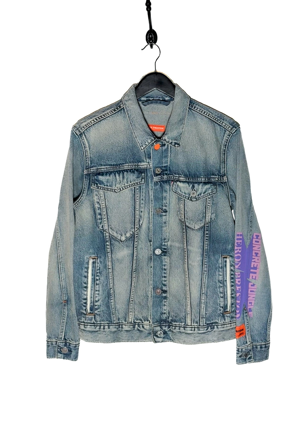 Heron Preston Levi's Concrete Jungle Blue Denim Jacket