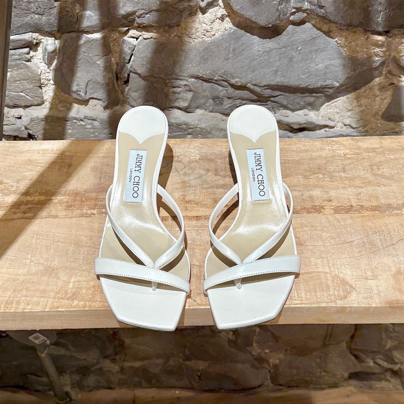 Jimmy Choo Ivory Maelie 70 Heeled Sandals