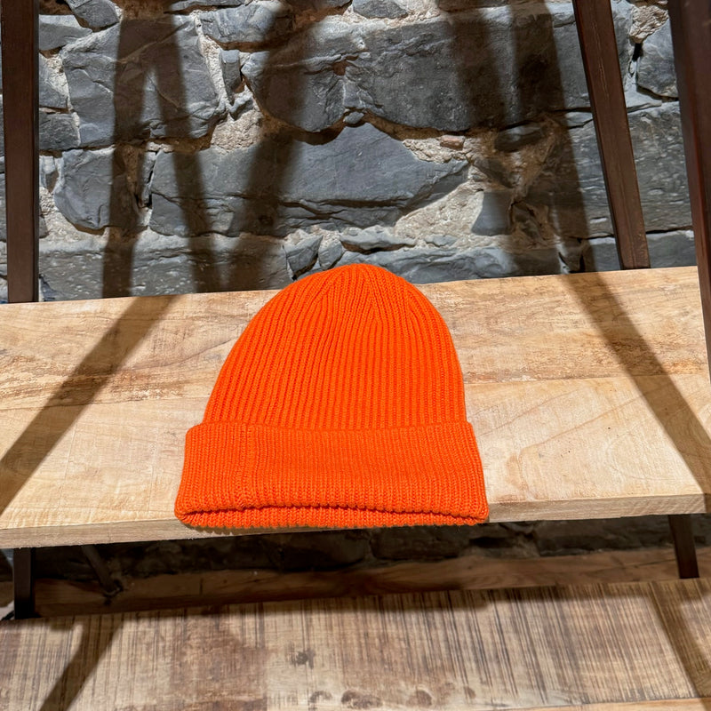 Tuque Louis Vuitton 2021 Ahead orange en cachemire