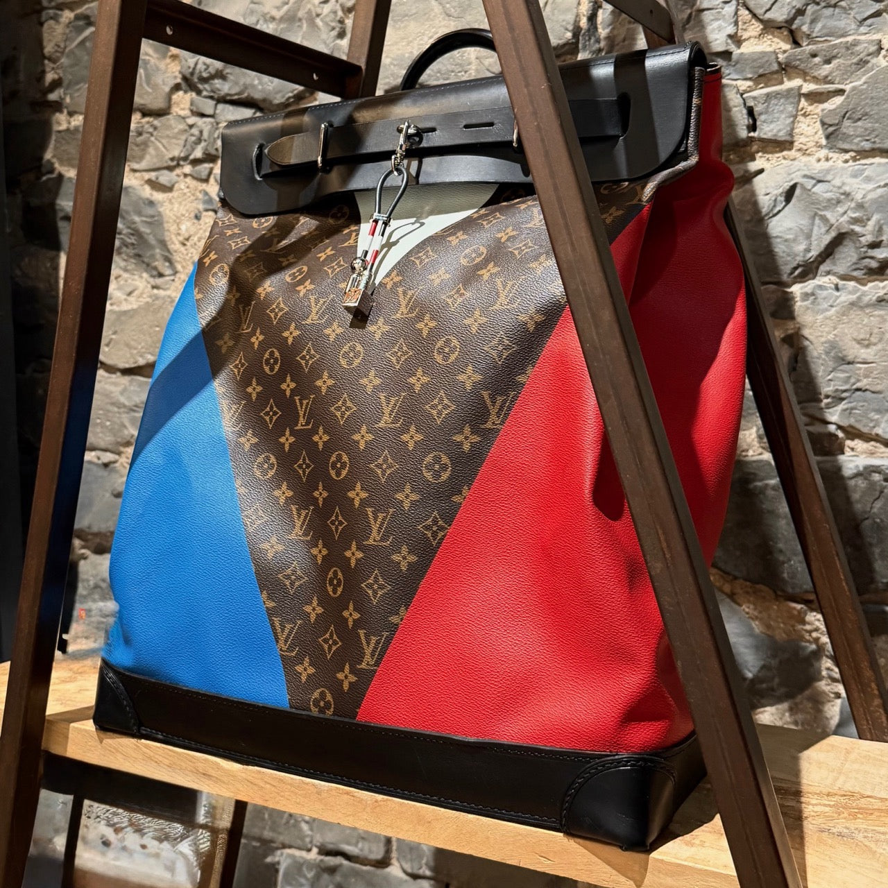 louis vuitton america's cup 2017 backpack Louis Vuitton America's Cup 2017 Limited Edition Steamer 45 Bag – Boutique LUC.S