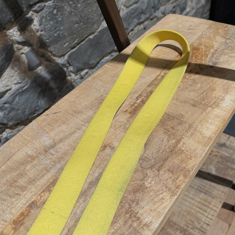 Louis Vuitton Bengal Inventeur Yellow Nylon Logo Belt