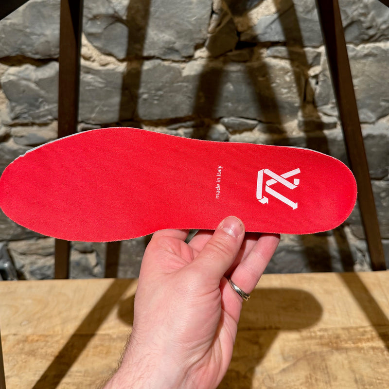 Insole of Louis Vuitton FW21 White Soho Exclusive Upcycled Trainer Sneakers