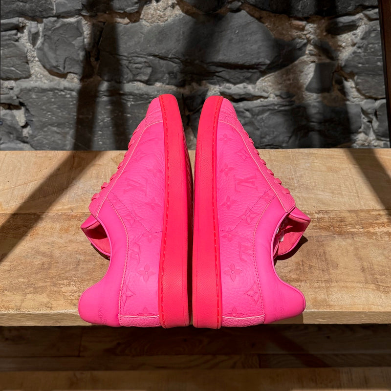 Louis Vuitton Hot Pink Monogram Luxembourg Low-top Sneakers