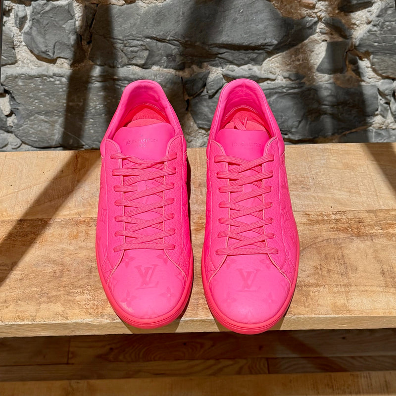 Louis Vuitton Hot Pink Monogram Luxembourg Low-top Sneakers