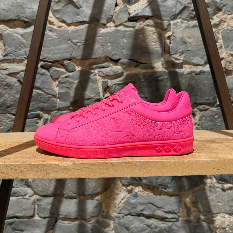 Louis Vuitton Hot Pink Monogram Luxembourg Low-top Sneakers