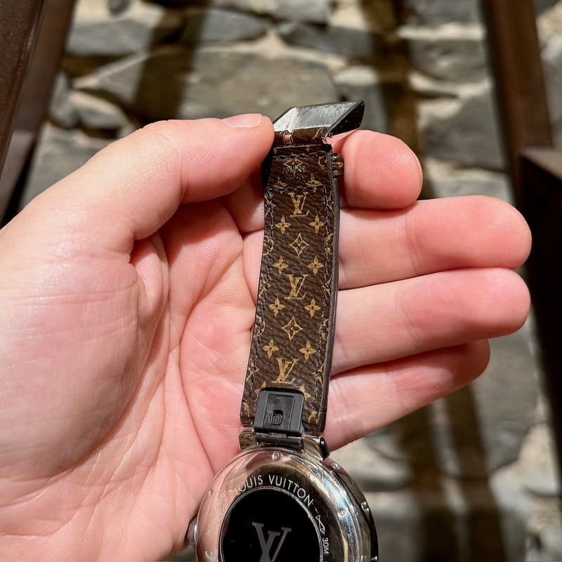 Strap of Louis Vuitton QA050 Tambour Horizon Monogram Watch