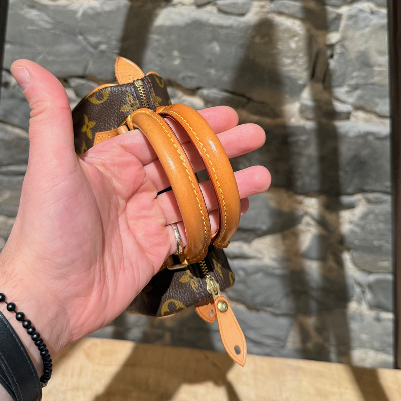 Louis Vuitton Vintage 1998 Brown Monogram Mini Speedy HL Handbag