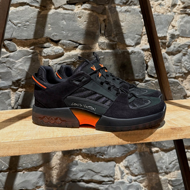 Main photo of Louis Vuitton x Lucien Clark Black Suede "A View" Sneakers