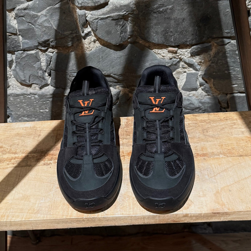 Top view of Louis Vuitton x Lucien Clark Black Suede "A View" Sneakers