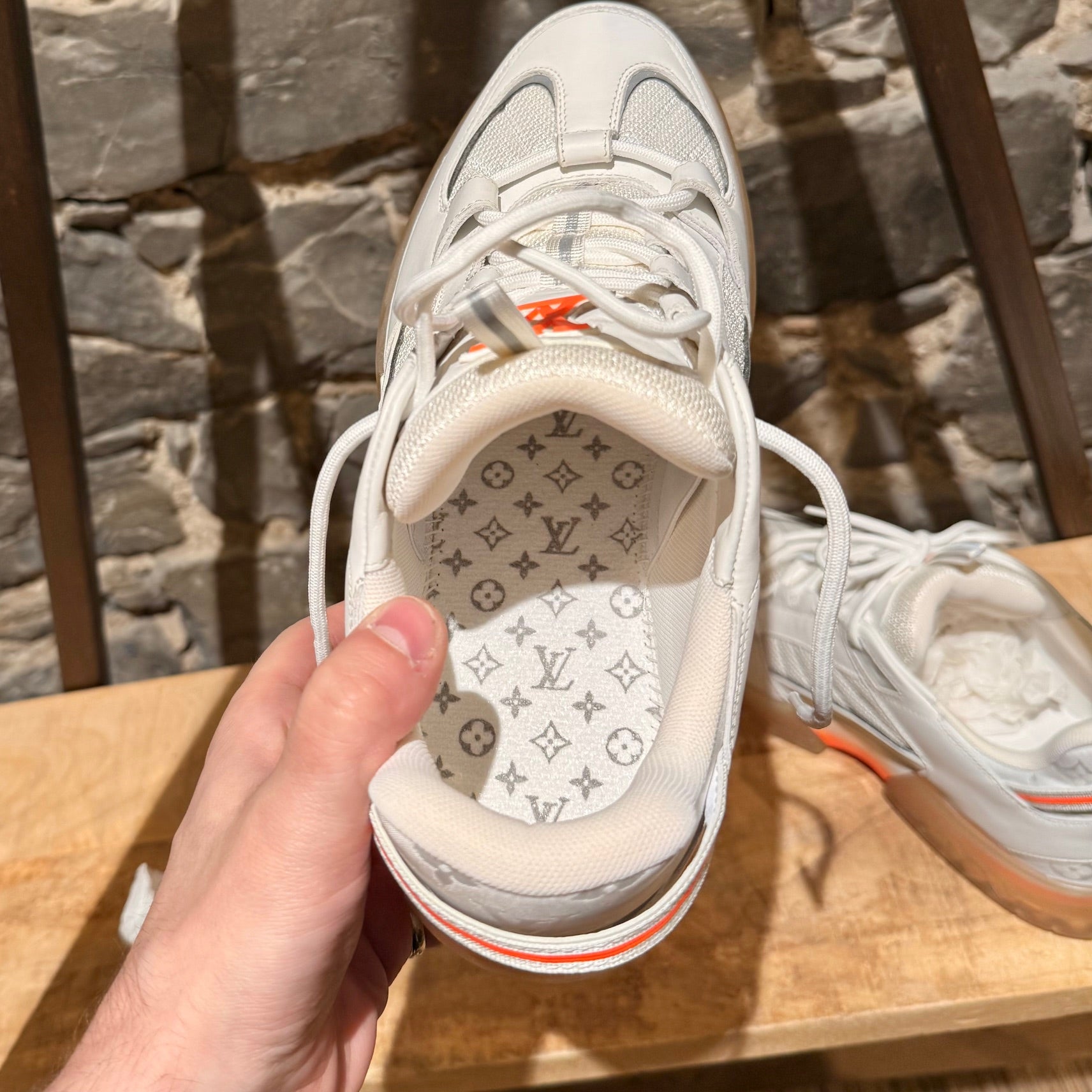 Louis Vuitton x Lucien Clark White Leather 