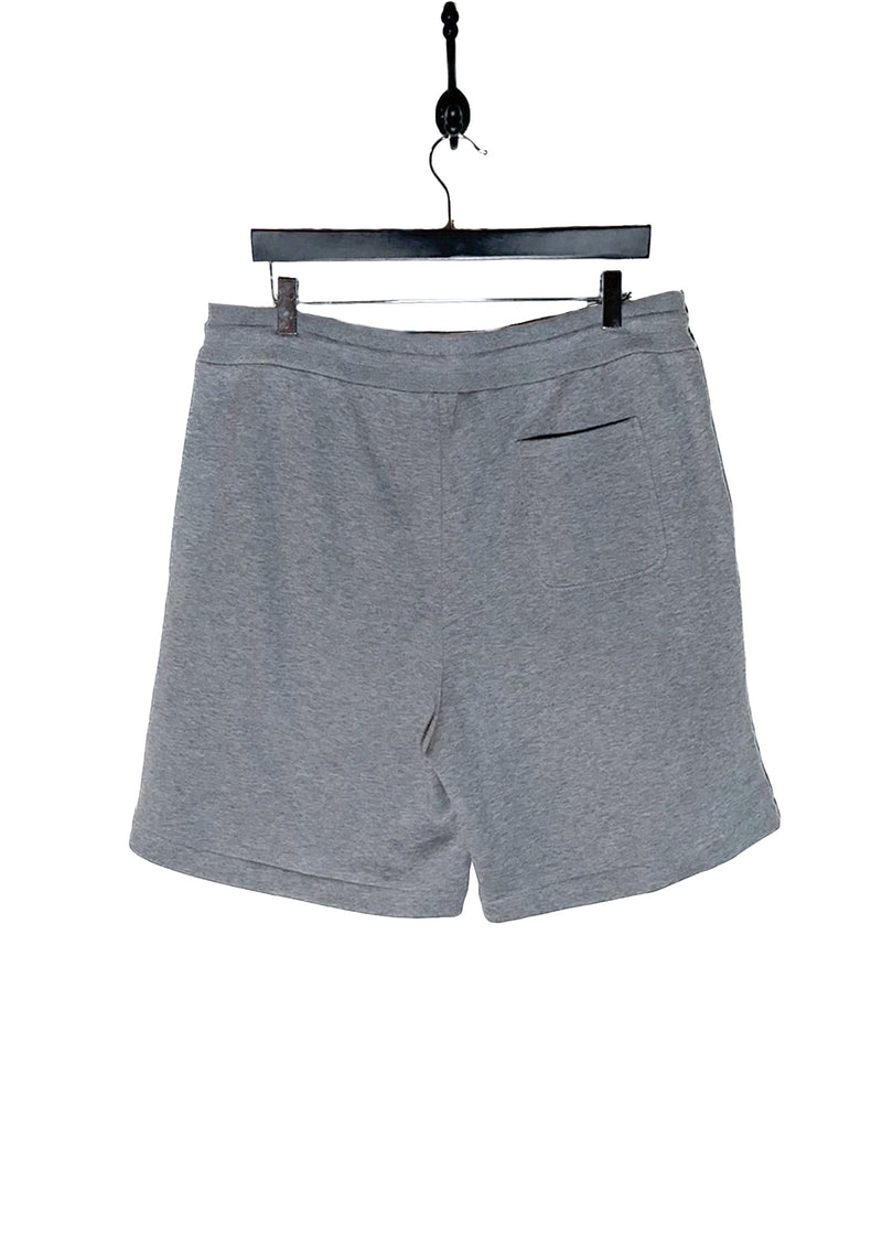 Back of Louis Vuitton x Nigo 2021 Grey Heart Logo Cotton Jersey Shorts