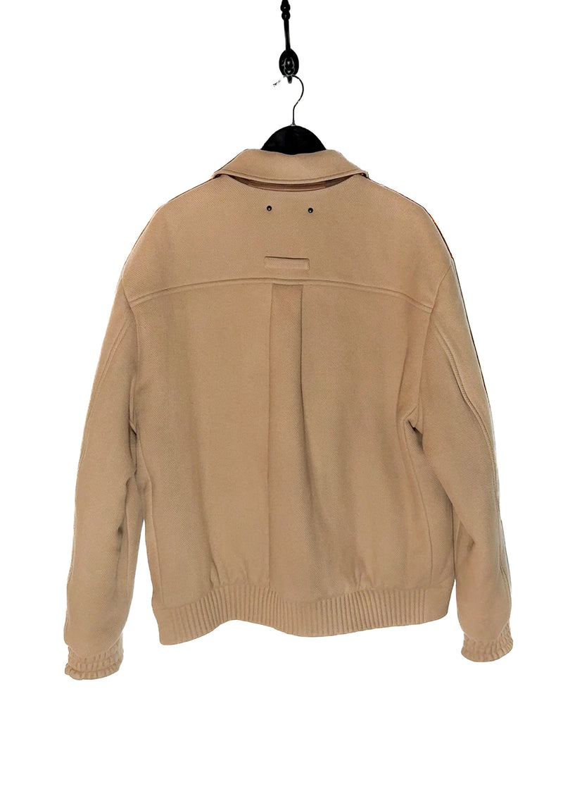 Back of Louis Vuitton x Nigo Reversible Beige Wool Blend Giant Damier LV2 Jacket