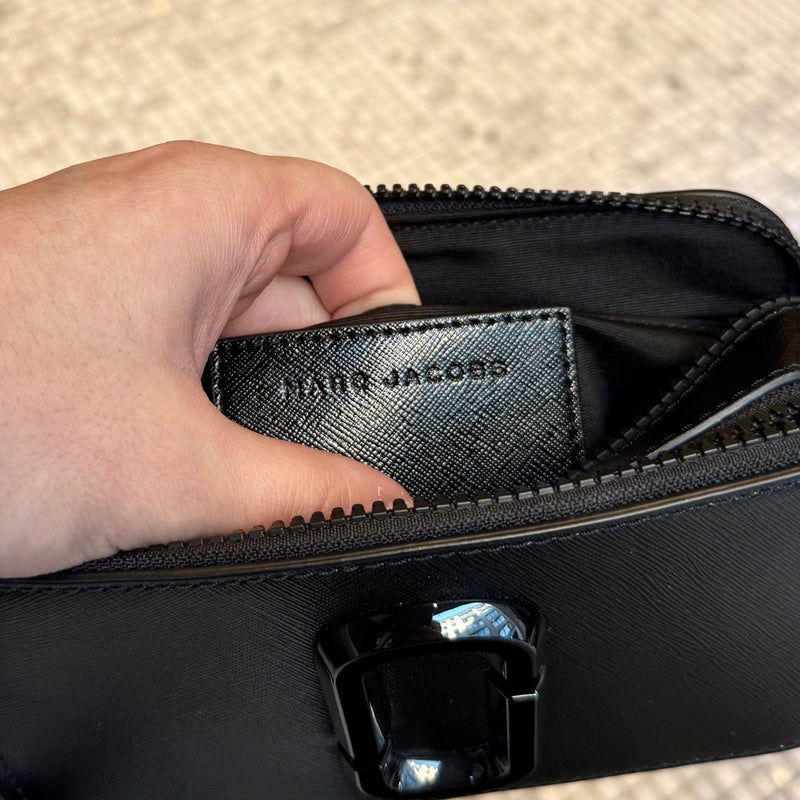 Marc Jacobs Black SnapShot Camera Bag