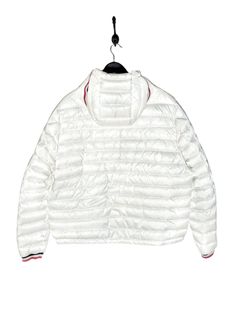 Back of Moncler Ivory Giroux Light Down Jacket