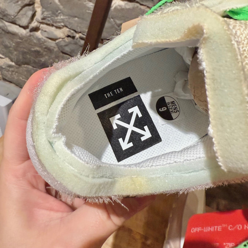 Branded insole of Nike X Off-White The Ten White Air Max 90 Sneakers