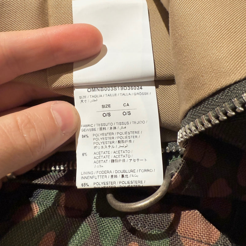 Labels of Off-white Green Camouflage Arrow Print Backpack